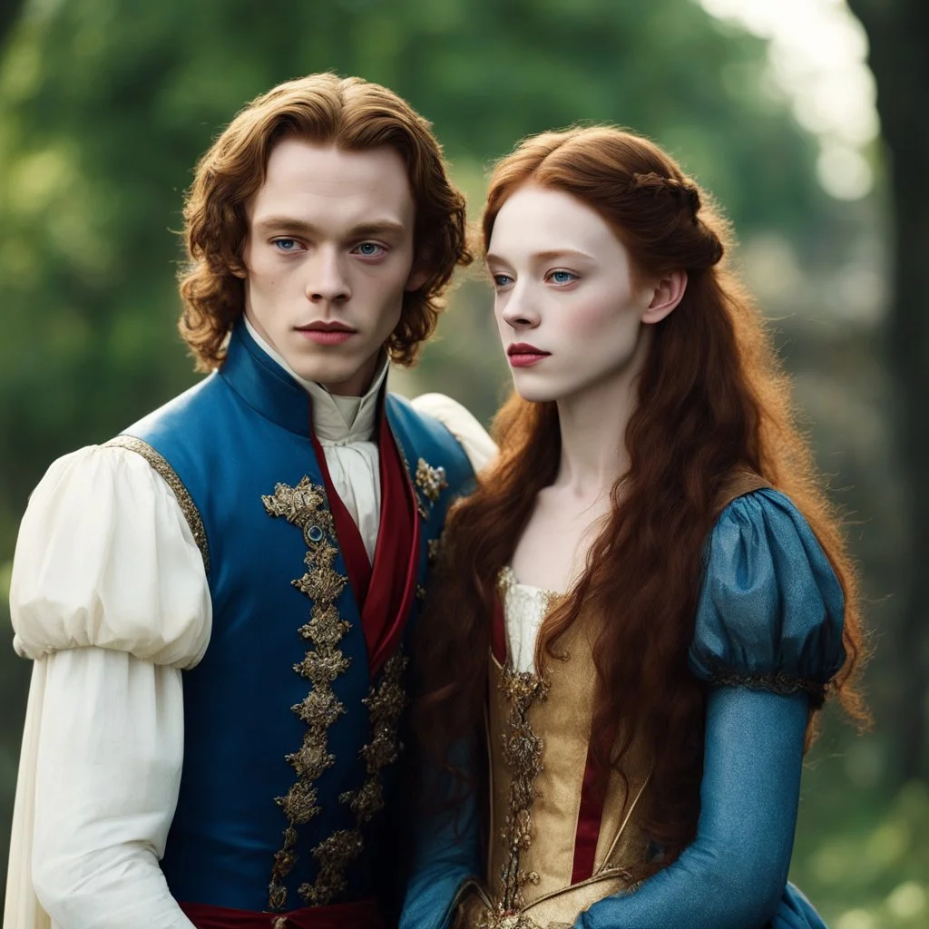 [she is Zoë Bleu and he is Caleb Landry Jones] When a 15th-century prince denounces God after the loss of his wife he inherits an eternal curse: he becomes Dracula. Condemned to wander the centuries, he defies fate and death, guided by a single hope - to be reunited with his lost love.