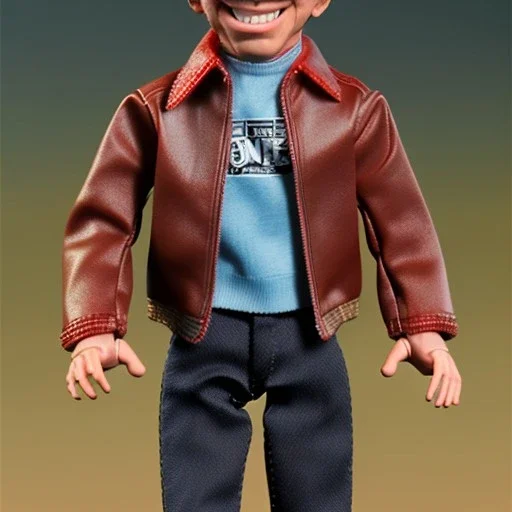 wide view Fonzie toy Action figure doll 1977 realistic (thumbs-up) (face) eyes