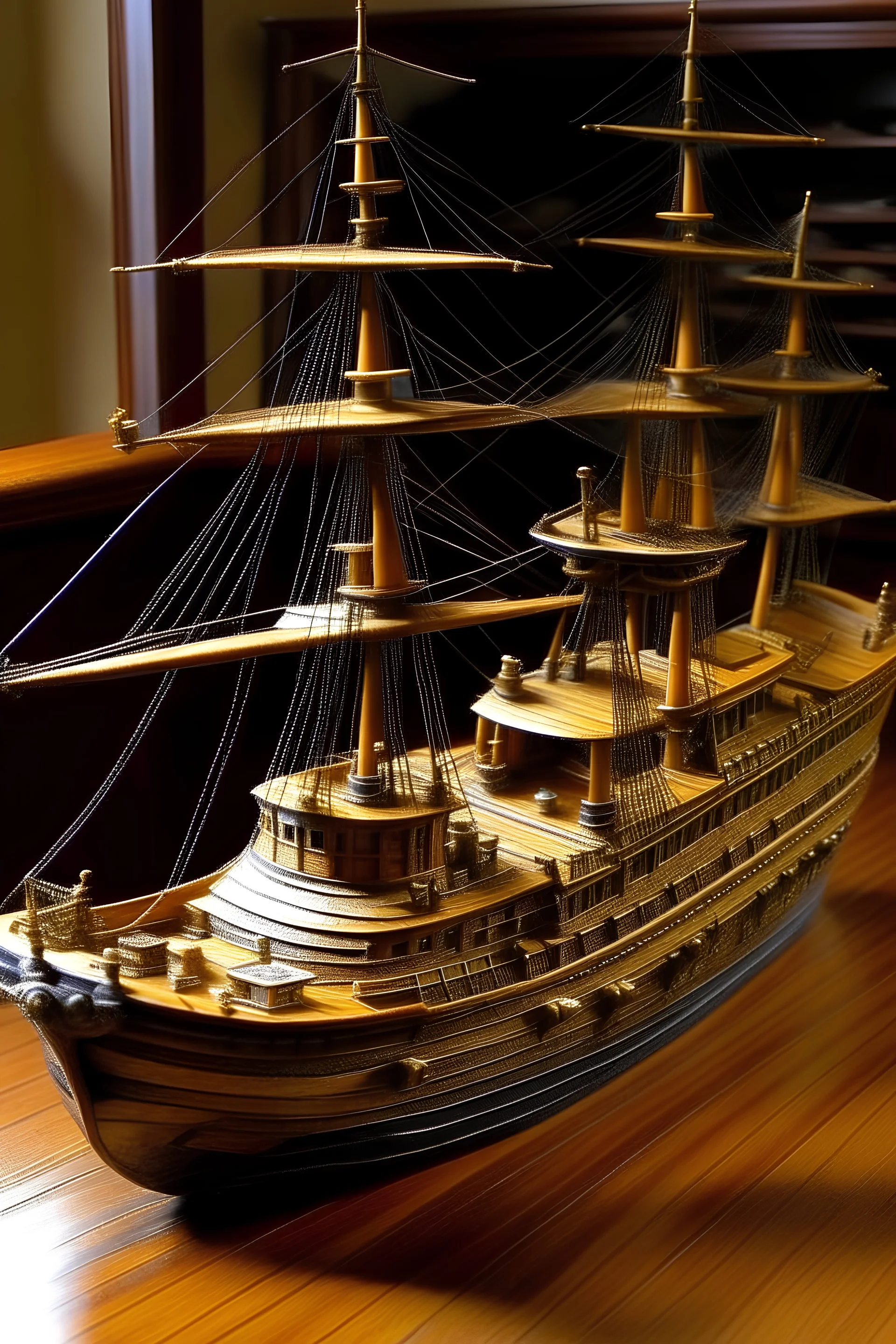 model ship