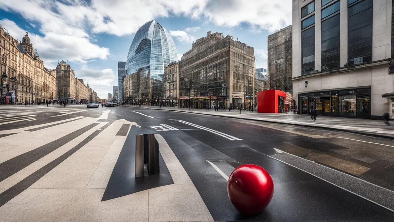 city centre, beautiful composition, award-winning photograph, astonishing realism, 28mm lens, adjust perspective