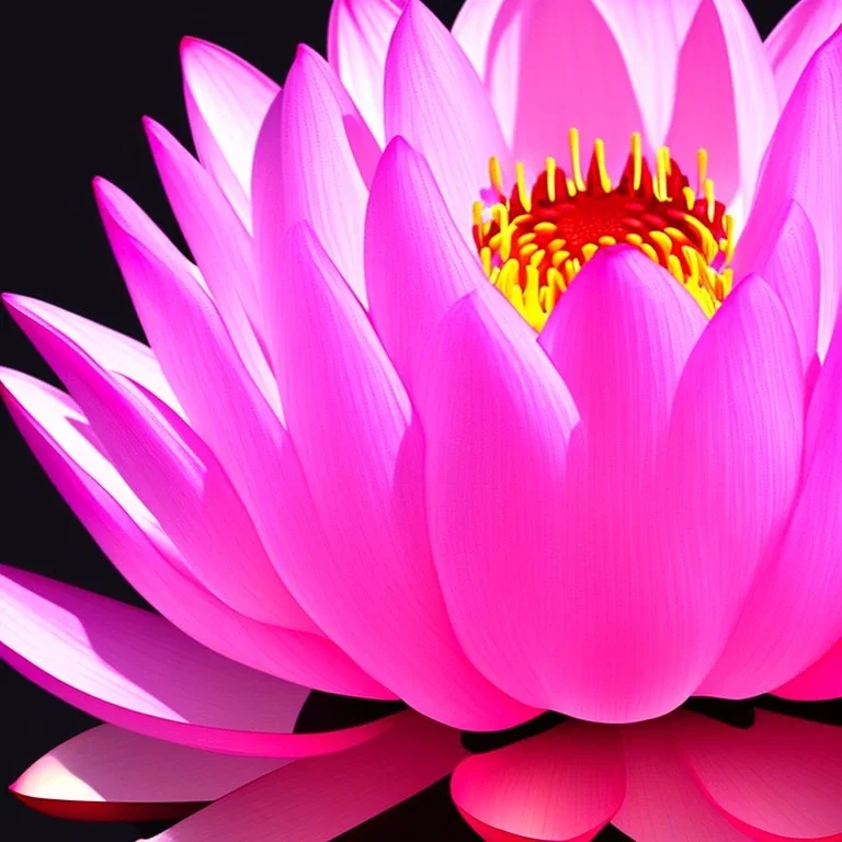 beautiful pink flower lotus