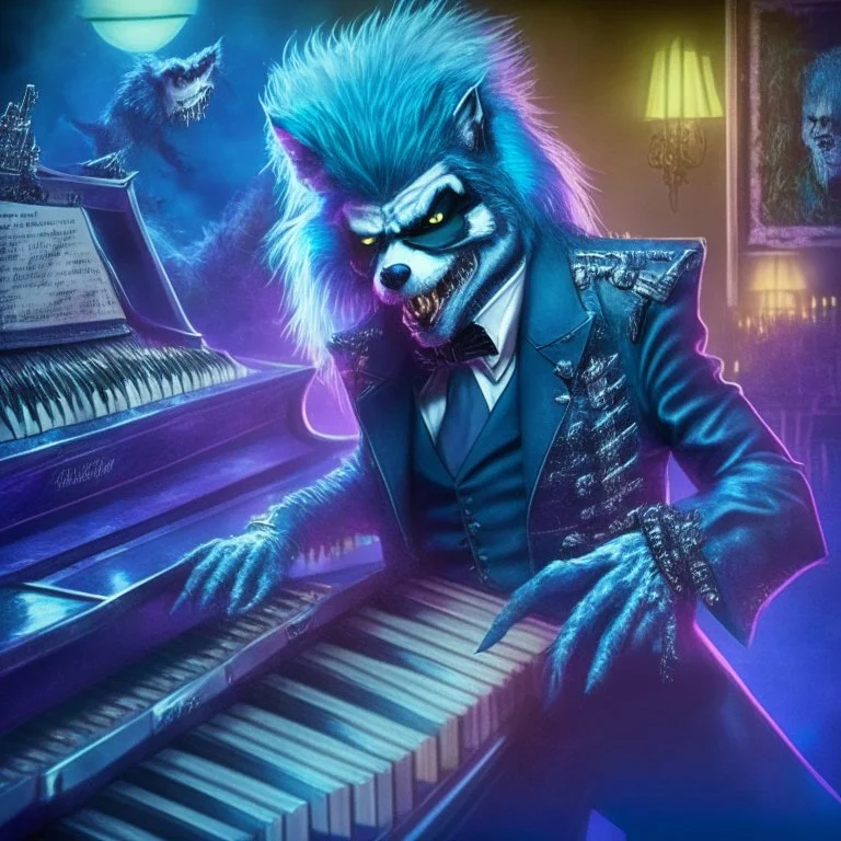 Detective Matlock pero toca el piano en una banda de glam metal