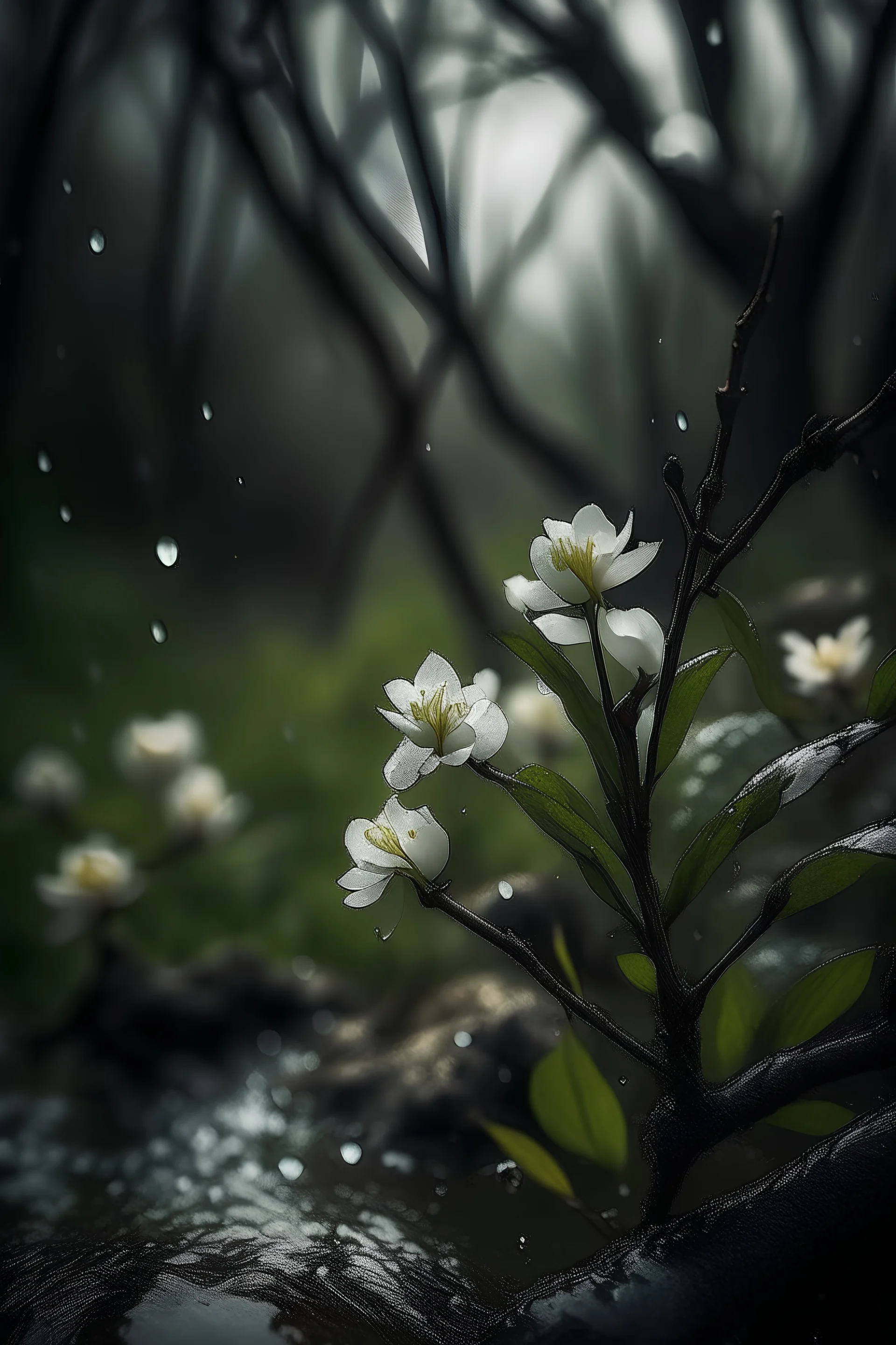 Después de la lluvia, del perfume de la angustia Y el sonido del silencio que dejás cuando te vas Después de no sobrevivir A las mañanas de ese abril Nubladas como rotas