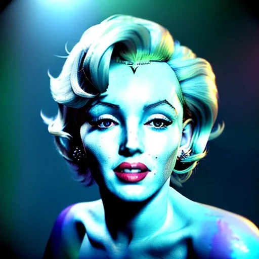 Realistic image portrait, Marylin Monroe, highly detailed, concept art, unreal engine 5, ray tracing, RTX, lumen lighting, ultra detail, volumetric lighting, 3d, finely drawn, high definition, high resolution.