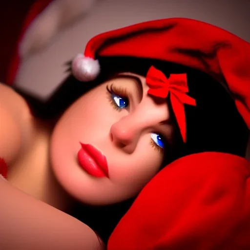 awoken at night in my room, by a sultry female Christmas elf