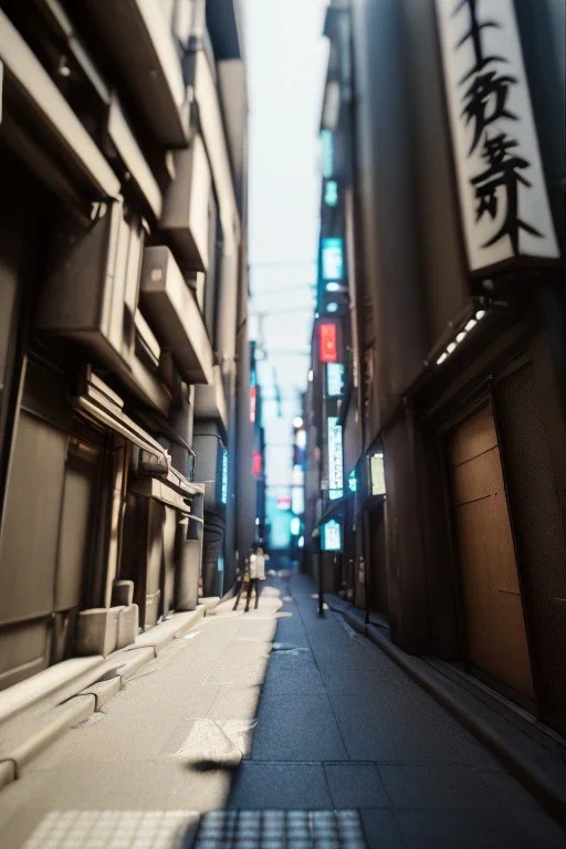 Foto de calle de tokio ultrarealista