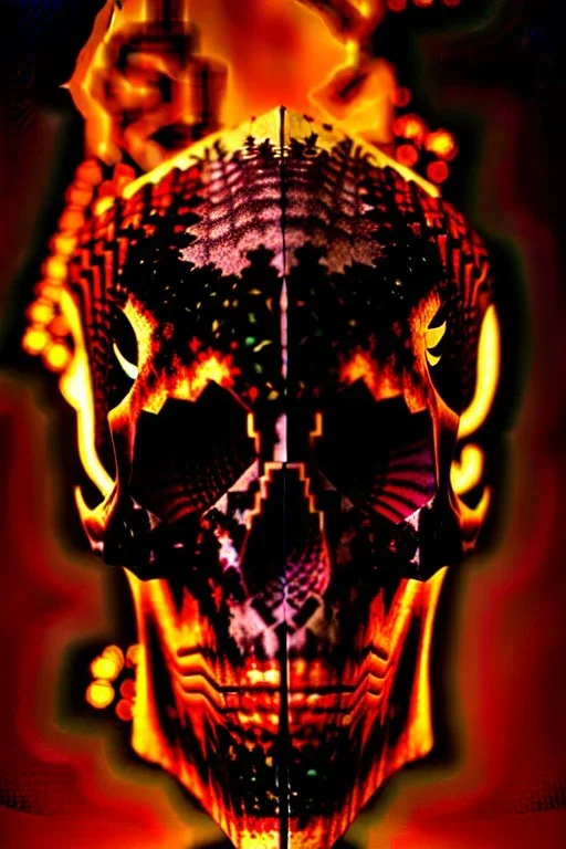 portrait of skull set in fire, cinematic lighting, photorealistic, ornate, intricate, realistic, detailed, volumetric light and shadow, hyper HD, octane render, unreal engine insanely detailed and intricate, hypermaximalist, elegant, ornate, hyper-realistic, super detailed --v 4