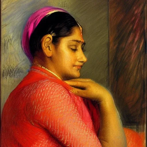 Indian woman Mary Cassatt