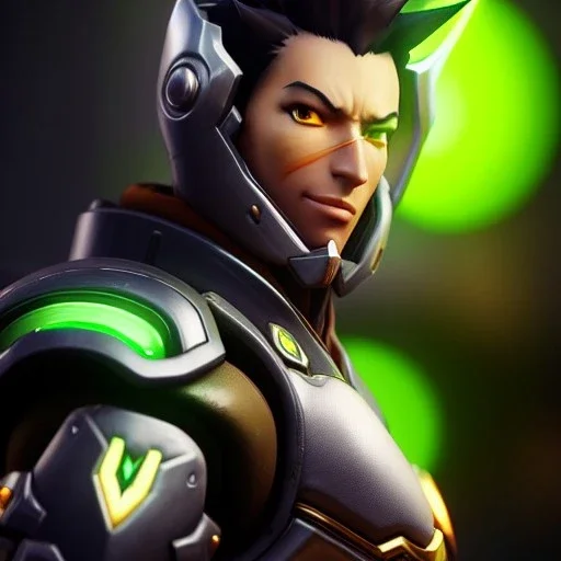 Ultra detailed fullbody Portrait in oil on canvas of overwatch character-GENJI with armor,extremely detailed digital painting,ultrarealistic skin,intense stare, extremely detailed face, crystal clear eyes, mystical colors ,perfectly centered image, perfect composition, rim light, beautiful lighting,masterpiece ,8k, stunning scene, raytracing, anatomically correct, in the style of Ohrai Noriyoshi and robert e howard and Steve Jung and Wizyakuza and Simon Bisley and uncannyknack and kilory