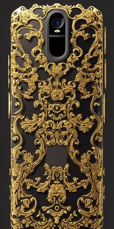 Baroque smartphone design