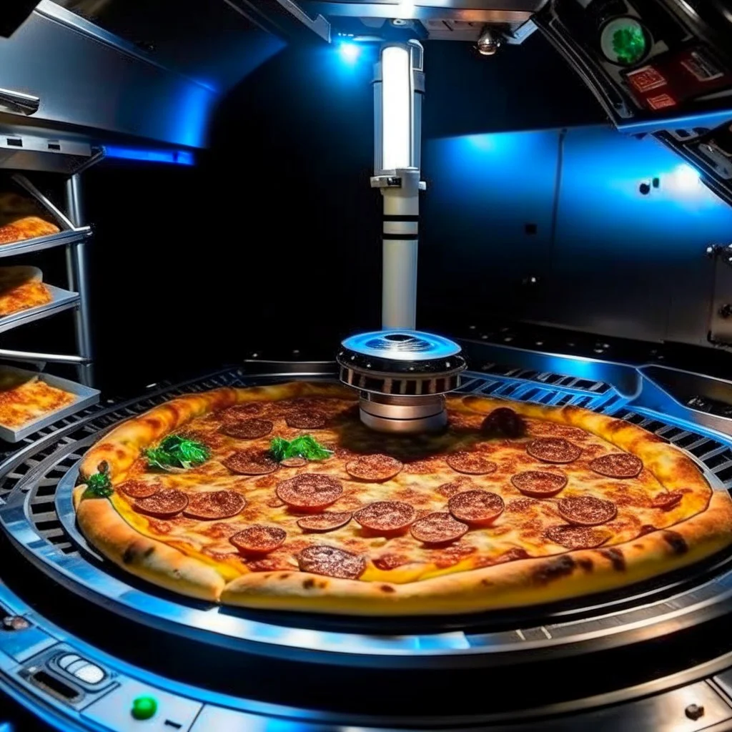 If you are transporting a pizza through outer space, what is the most effective way to keep the pizza hot enough?