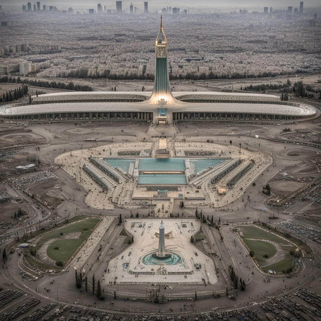 Tehran's Azadi Square,