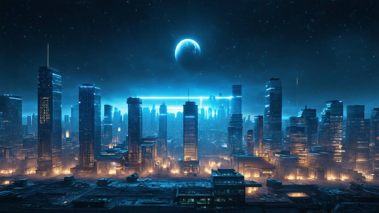 Venus cityscape with futuristic lighting, cinematic, atmospheric, hyper realistic, intricate details, highly detailed, concept art, matte painting, realistic rendering