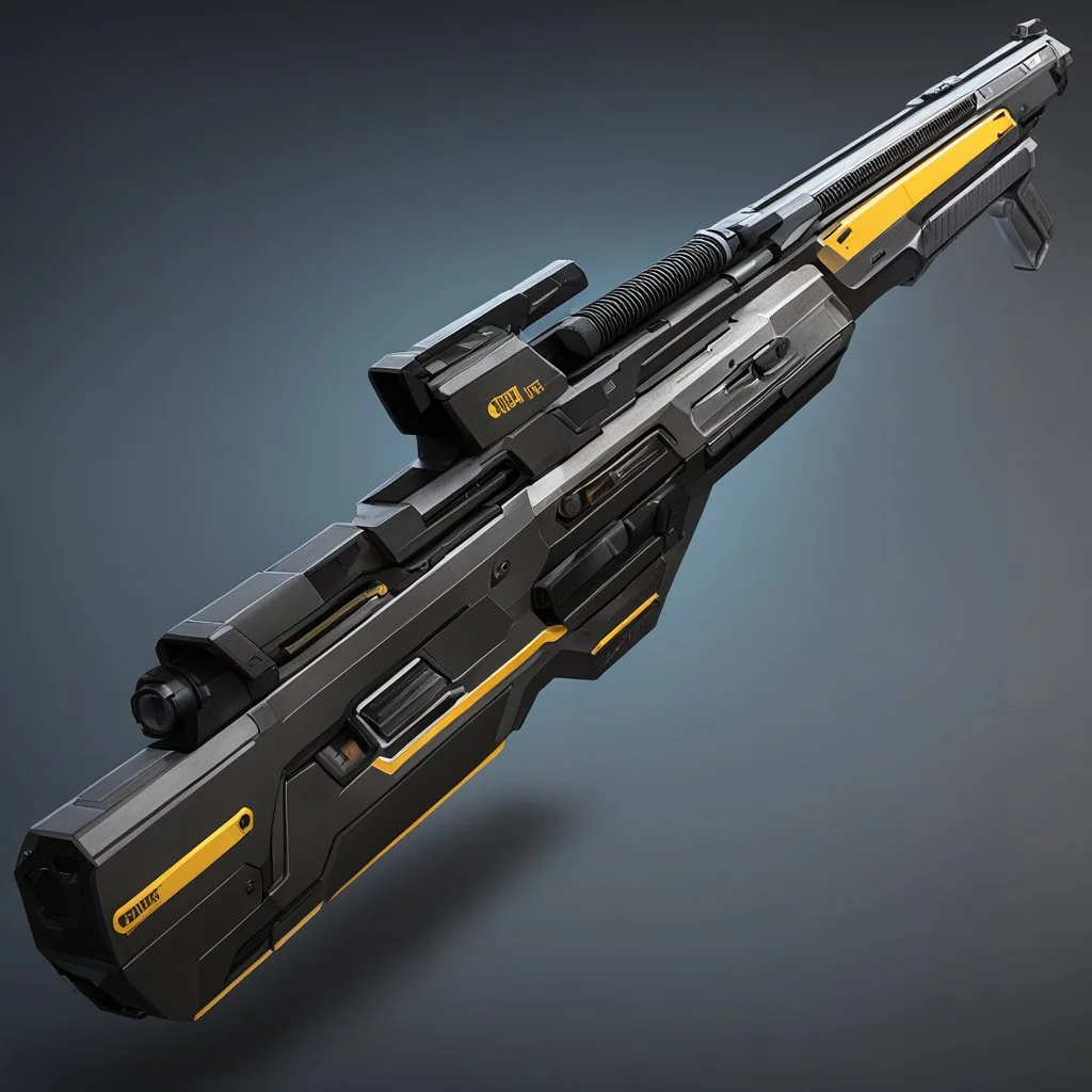 Heavy Pulse Rifle Concept : Cotnier