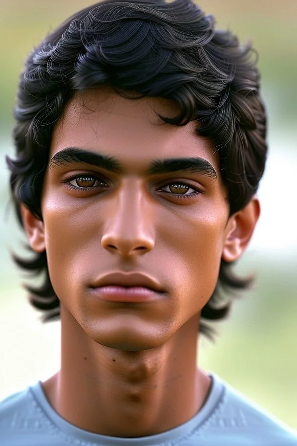 Appearance: Ari has a mixed-race skin tone with a light brown complexion. He has dark hair in a page boy haircut that sticks out from behind his ears, and his hair length could be somewhere in-between long and short. His face is thin with high cheekbones and gray eyes that are often full of emotion and a gentle smile. He stands at around 5 feet 7 inches tall, with a lean build that suggests he doesn't engage in a lot of physical activity. He is of average attractiveness with a boyish face.