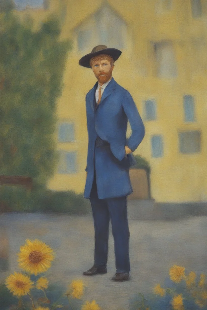 a barbie doll of vincent van gogh