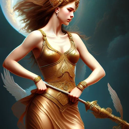 Greek goddess full image