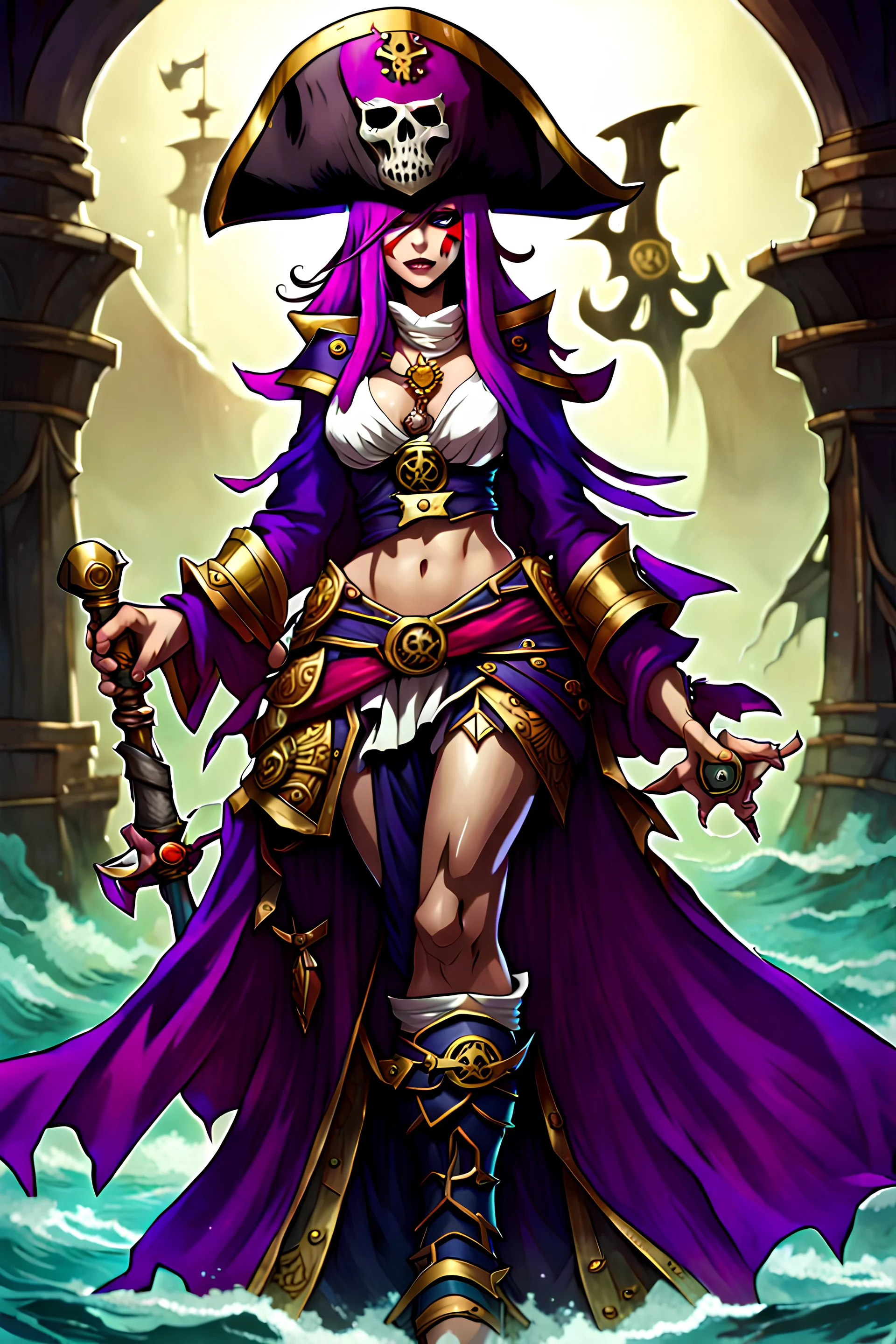 Overlord pirate priestess