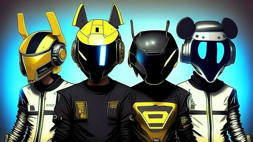 daft punk and deadmau5 battkle