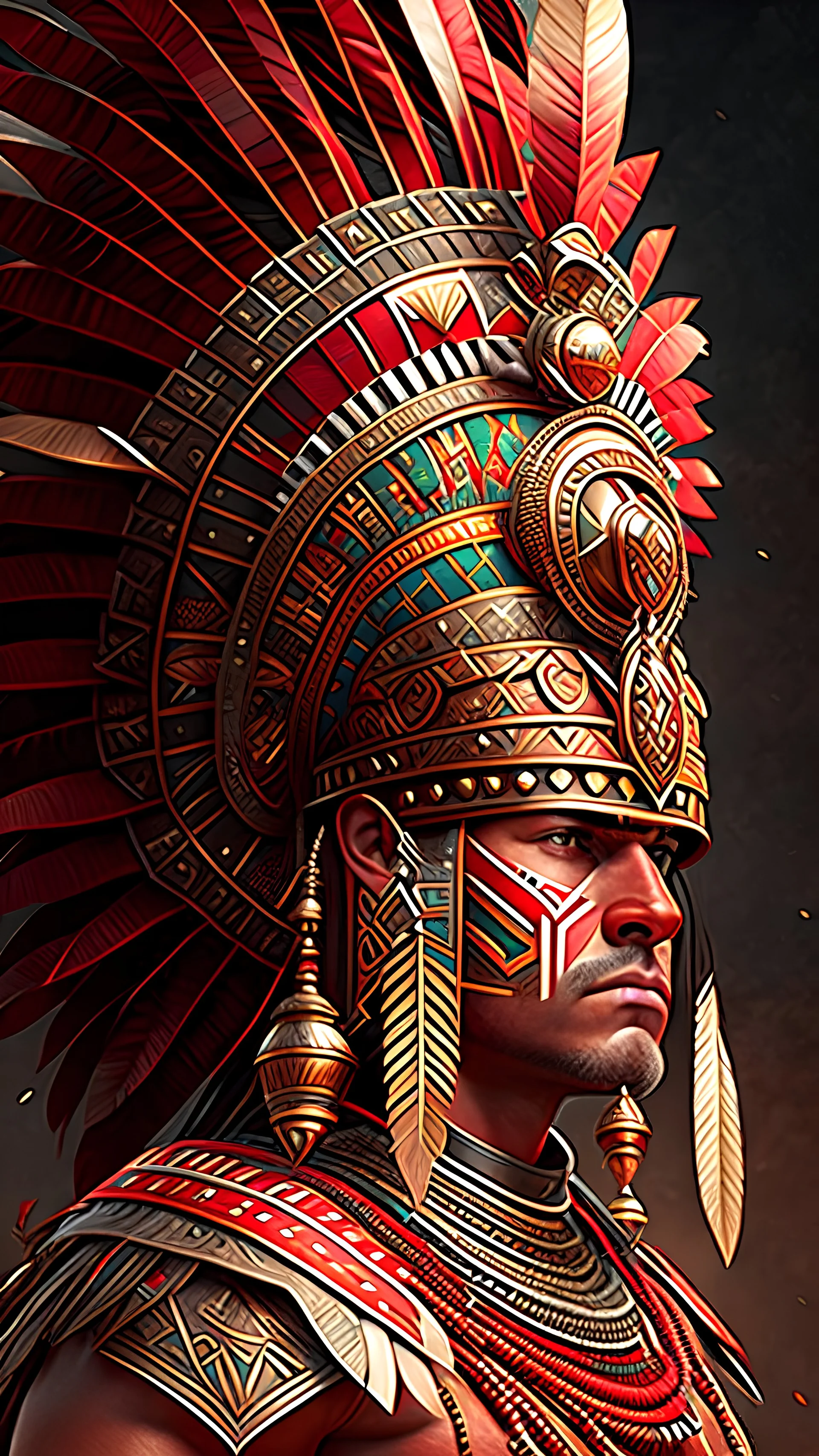 A god Aztec