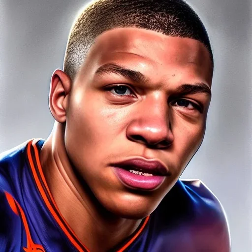 Insanely detailed portrait character of mbappe :: perfect proportions :: flawless perfect hands :: by Artgerm, Greg Olsen, Pixar, WLOP :: hyperrealistic, hyper detailed, photorealistic :: a masterpiece, incredible composition, amazing depth, imposing, meticulously composed, 8k :: unreal engine :: Mappa studios :: detailed matte painting, deep color, fantastical, intricate detail, splash screen, complementary colors, fantasy concept art, 8k resolution trending on Artstation Unreal Engine, mappa