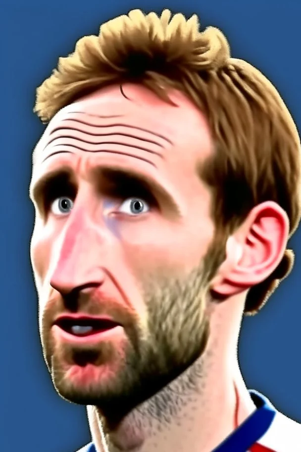 Craig Dawson British soccer player cartoon 2d