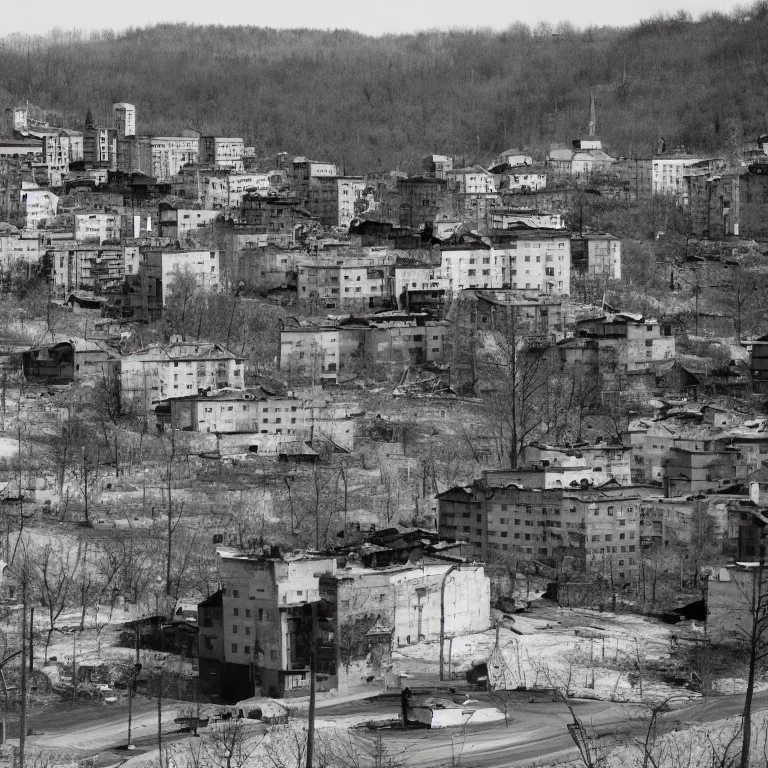 how looking Valjevo after nuclear war