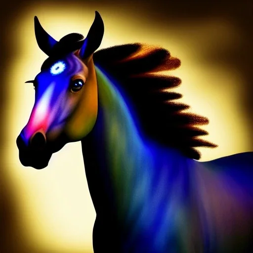 ultra detailed fullbody portrait of Avatar HORSE creature, extremely detailed digital painting, intrincate, extremely detailed face,crystal clear Big Glowing eyes, mystical colors , perfectly centered image, perfect composition, rim light, beautiful lighting, 8k, stunning scene, raytracing, in the style of robert e howard and pablo oliveira and Ken Kelley and Ohrai Noriyoshi and Simon Bisley