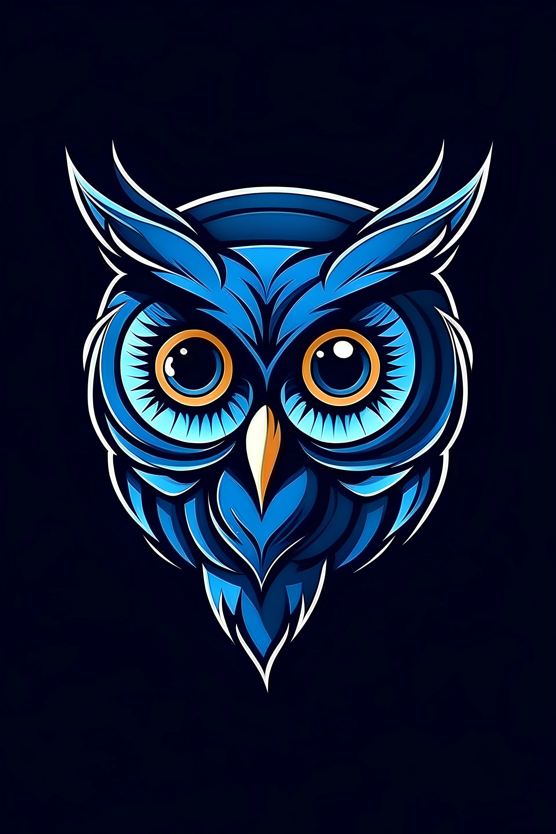 cool logo for owl