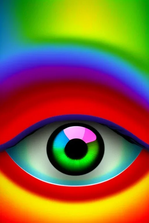 rainbow eyes