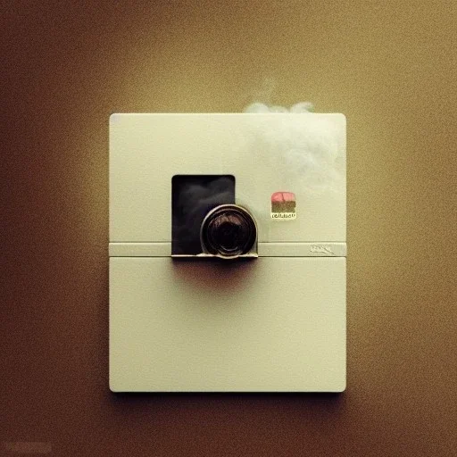 tiny delicate smoke and steam, polaroid, album cover, beautiful composition, smoke effect, steam effect, pastel colors, plain solid color, highly intricate, extremely ornate, highly detailed, photorealistic, chiaroscuro, aesthetic layout, monochrome pantone, minimalist photography, hyper realistic, octane render, minimalist art