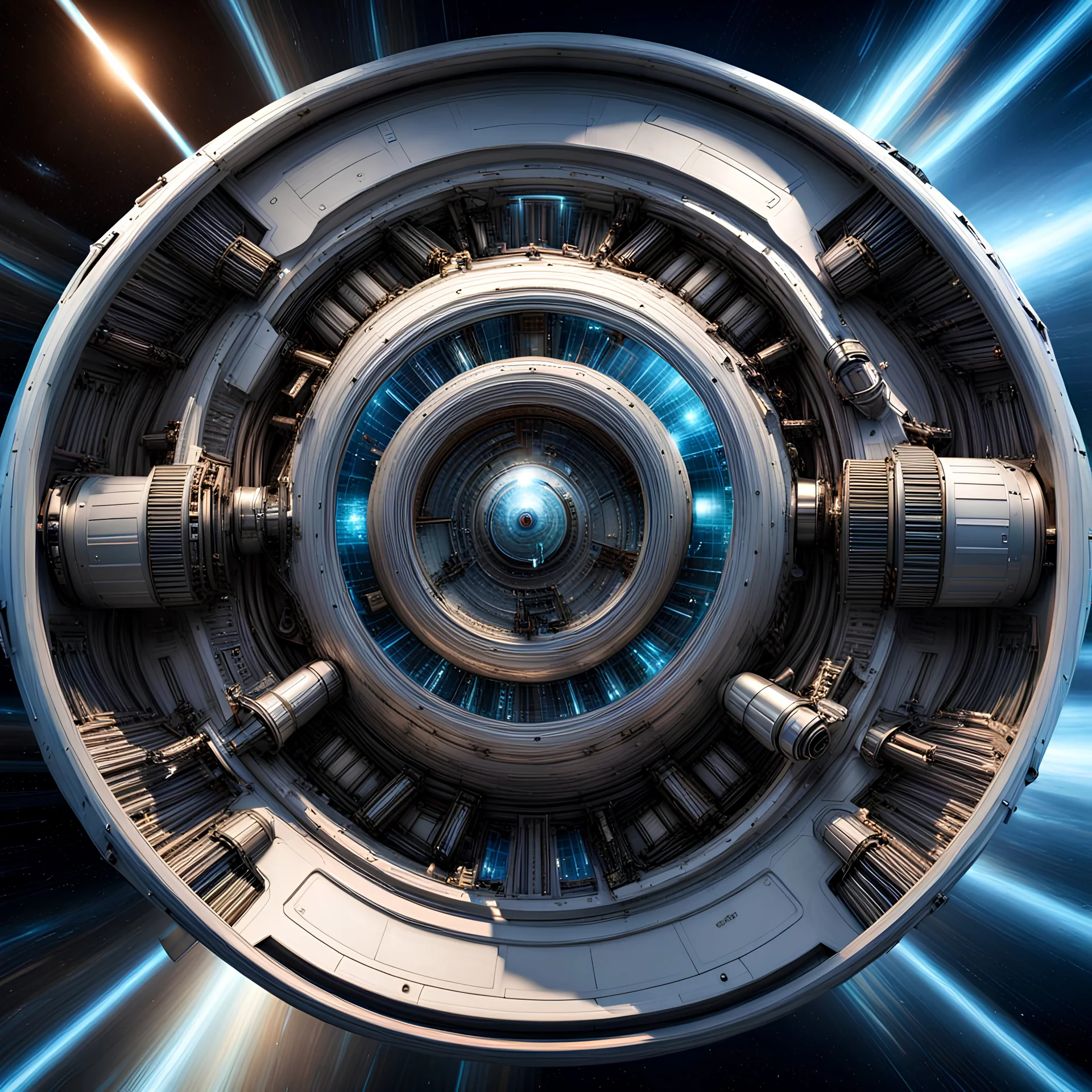 Warp drive engine