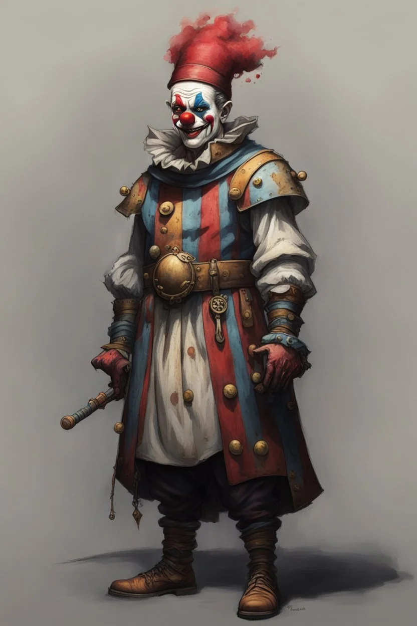 clown cultist medival times captain chief bandid