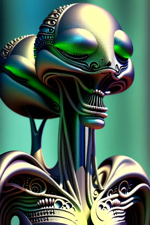 aliens technological, 8k, finely detailed, photo realistic.