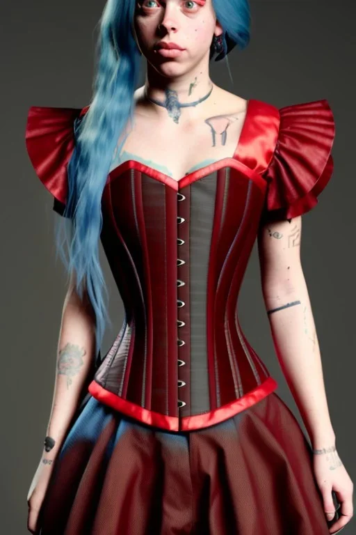 Billie Eilish, corset