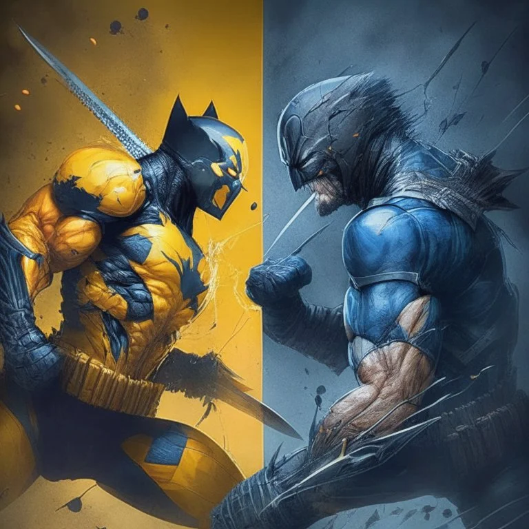 Savage Wolverine vs Deathstroke