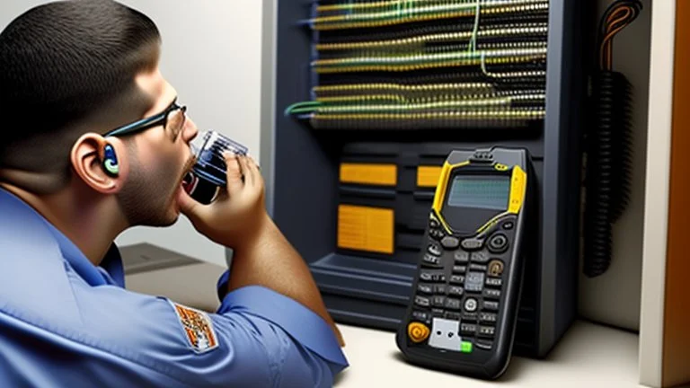 AT&T on-site technician getting drunk while installing dsl