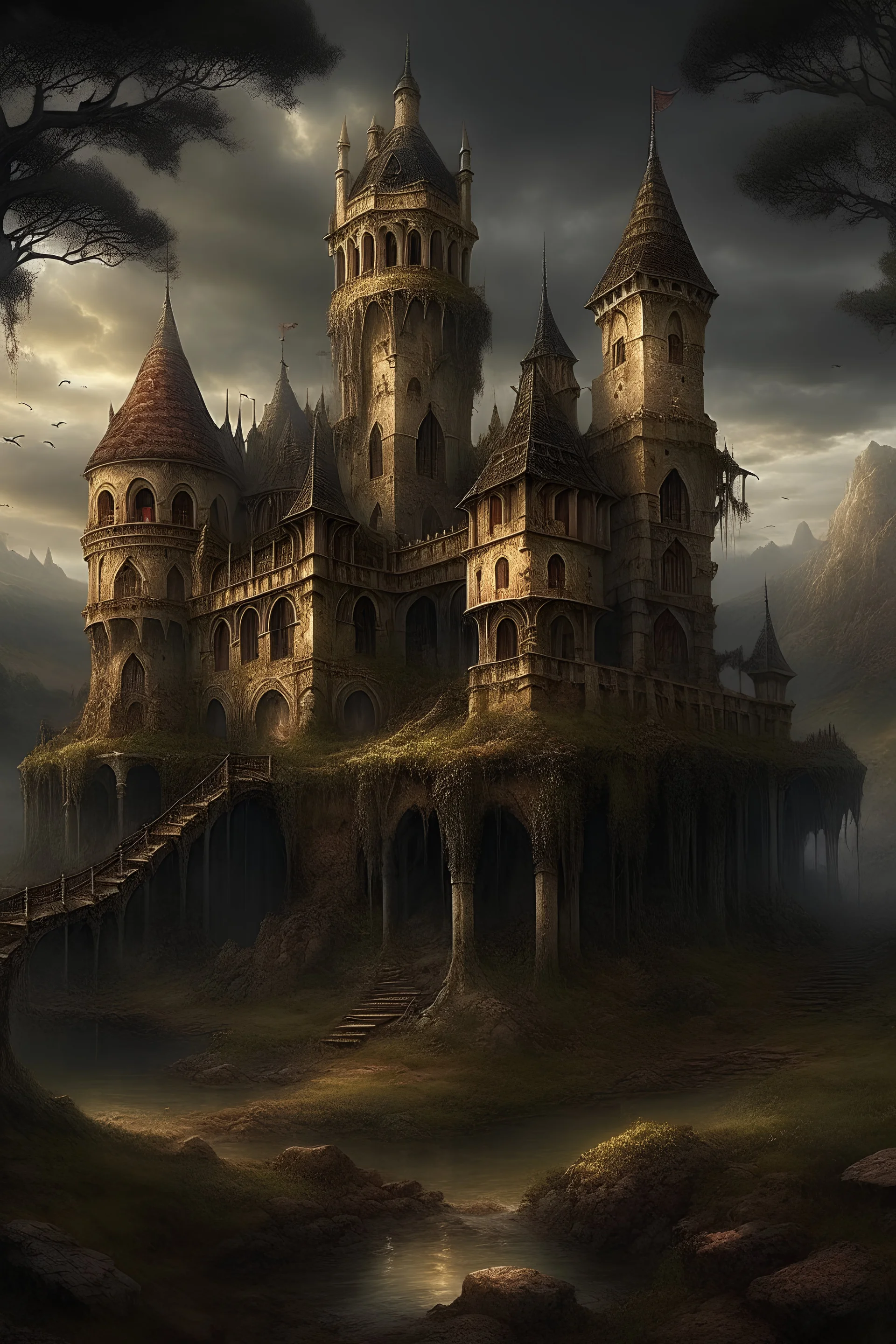 ancient castle of inherited wounds