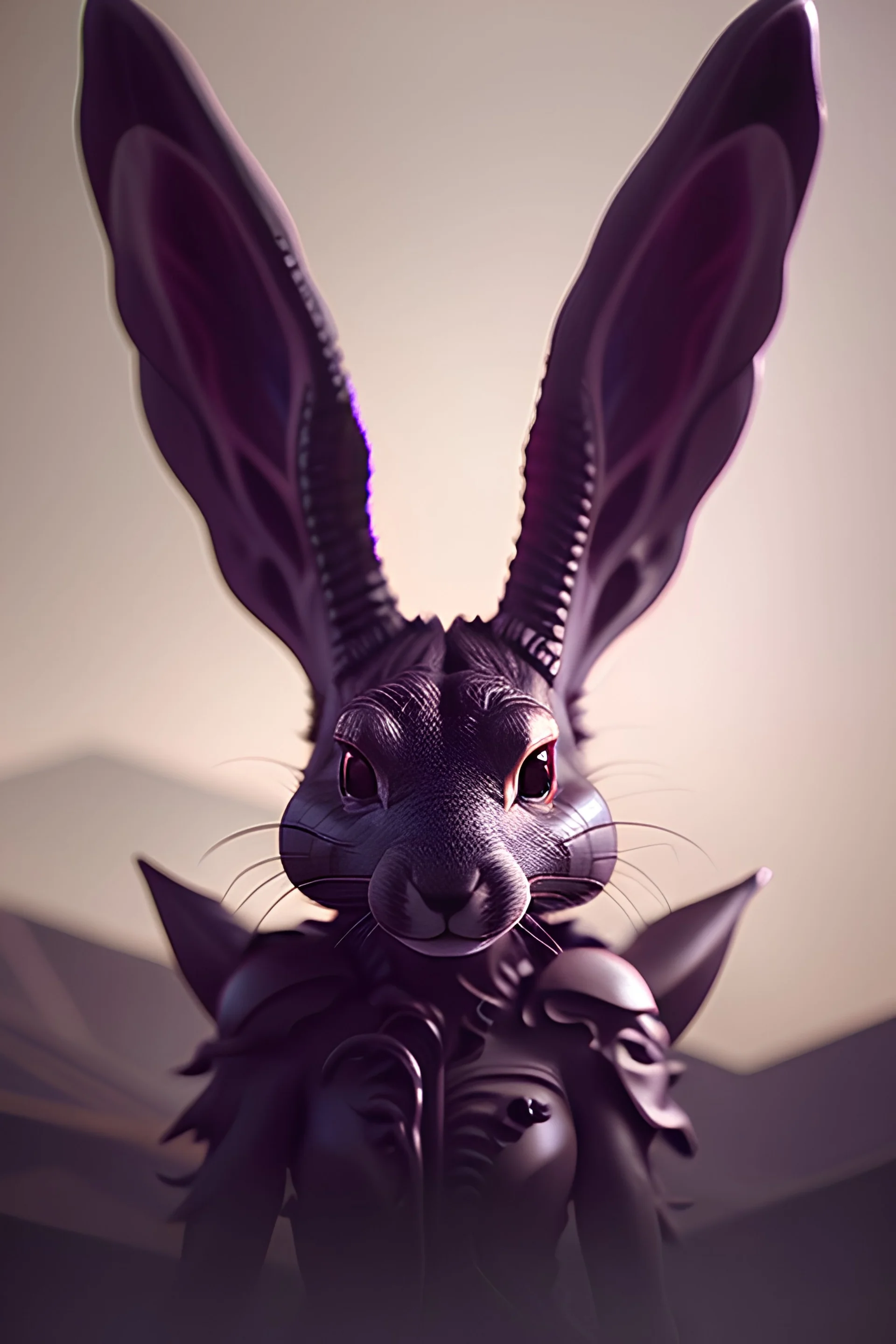 alien Jackalope, BK complex detail, cinema, reality, detail, octane rendering, stoic cinematic 4k epic detailed photograph shot on kodak detailed bokeh cinematic hbo dark moody 8k, 85mm f/16 by leica