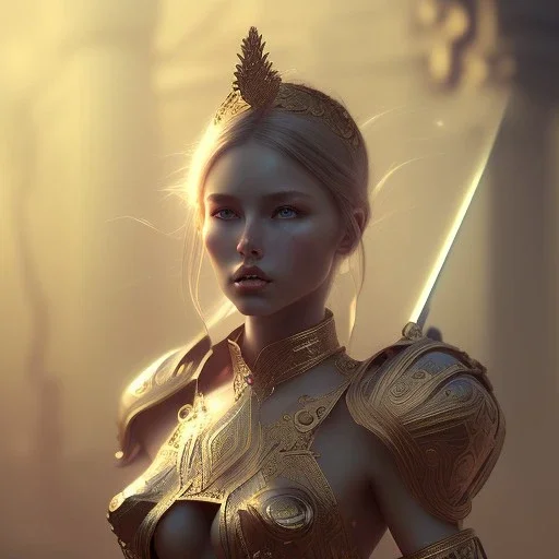 beautiful girl warrior figure, EF 70mm, portrait, cinematic, unreal engine 5, 8k, hyper realistic. ambient lighting, elegant,hyperphotorealistic, epic composition,cinematic lighting, hyperphotomaximalist, masterpiece,epic composition, tilt shift blur, by japbun2-40