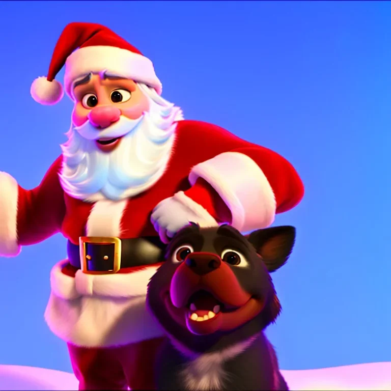 Dog Santa