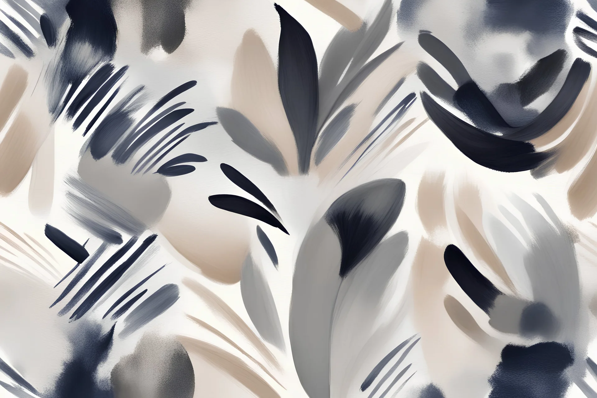 drawing harmony brush strokes Neutral palettes such as white, black, grey, beige and navy patterns