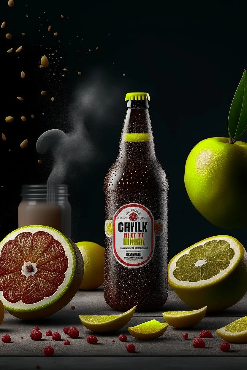 brand campaign for a new drink with orange and chili flavour with europe high resolution