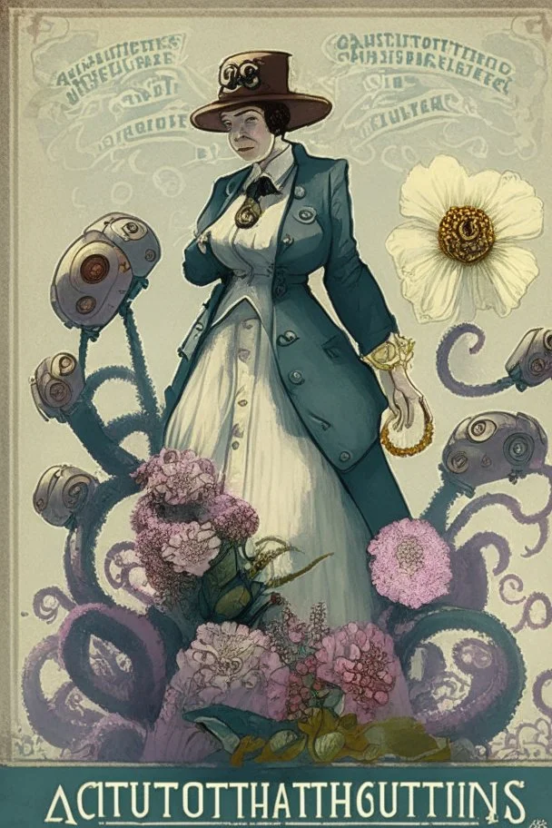 And so, Agatha Holmes, with her flower-poser blessing and her resolute spirit, embarked on a path that would test the limits of her courage. With the colossal octopus-robot by their side, she and Kasparov set forth to reclaim their world from the clutches of tyranny, guided by the power of unity and the unwavering belief that even in the face of overwhelming darkness, the light of hope can prevail.