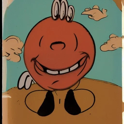 droopy of tex avery in style of George Herriman