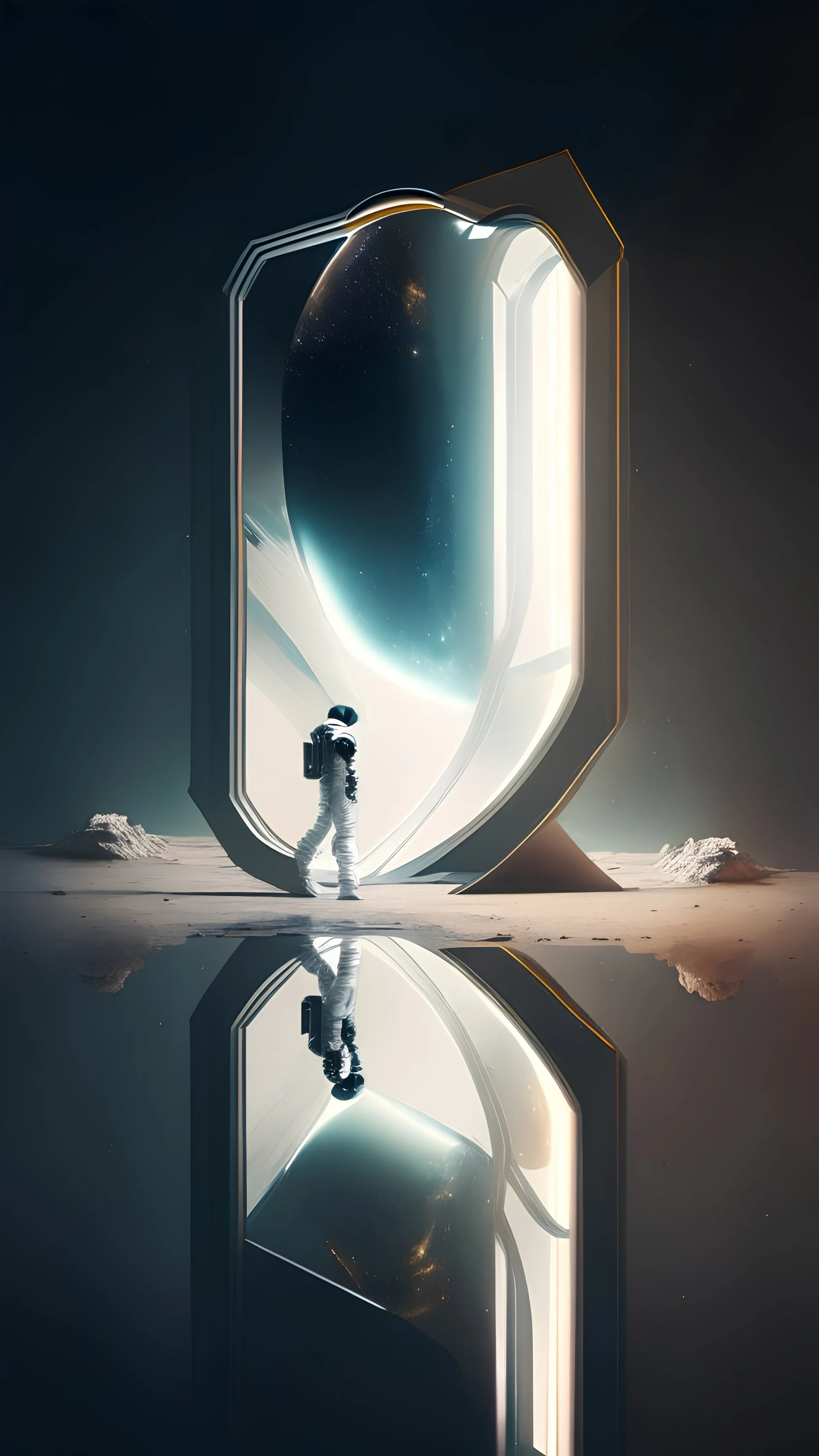 space-concept full-length mirror