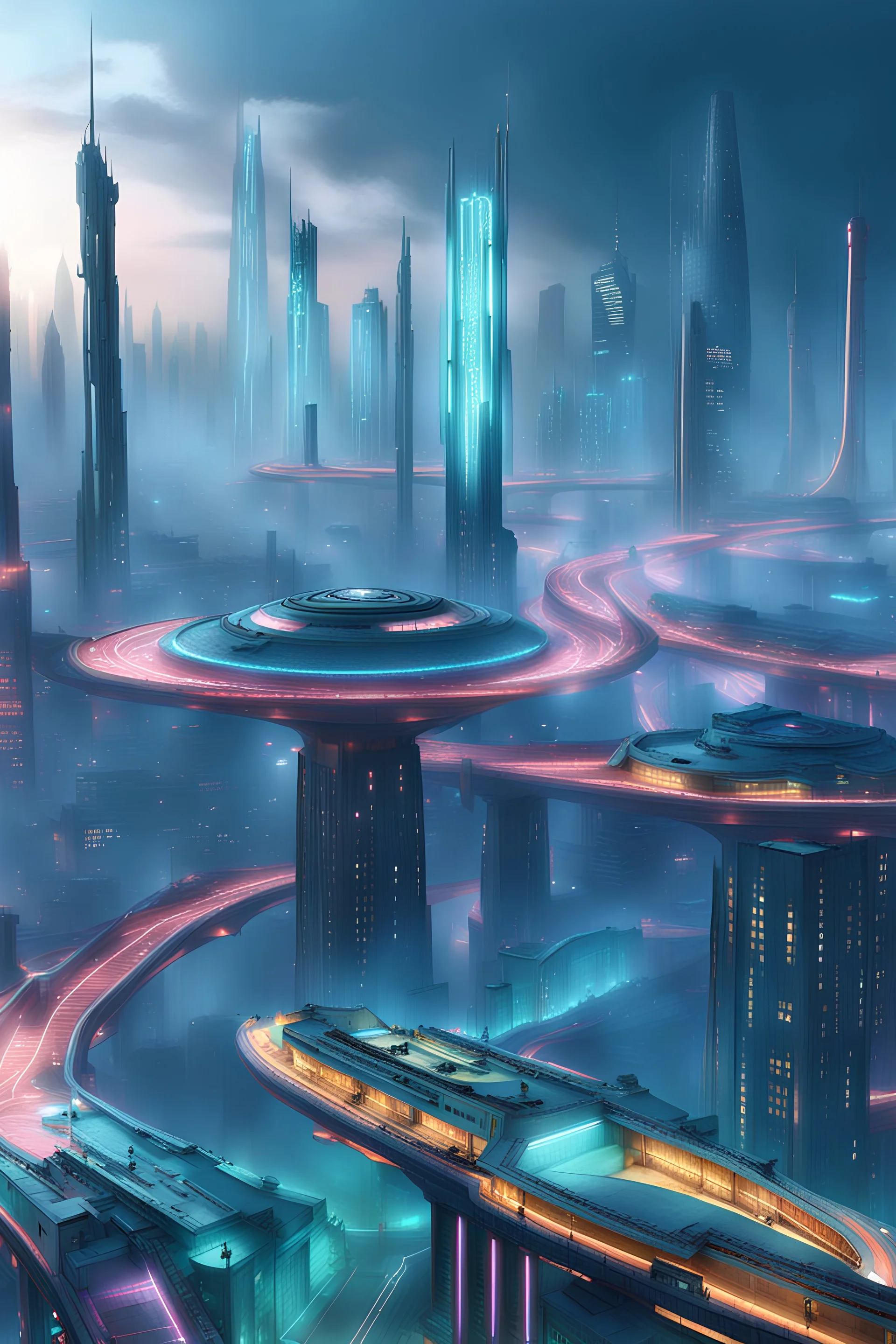 cities of the future cyberpunk