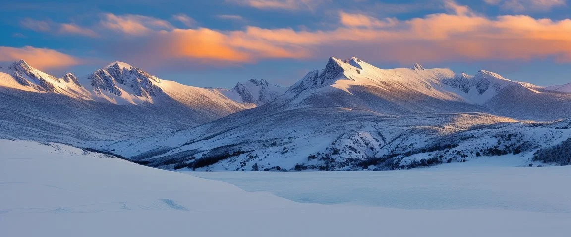 Snowy mountains