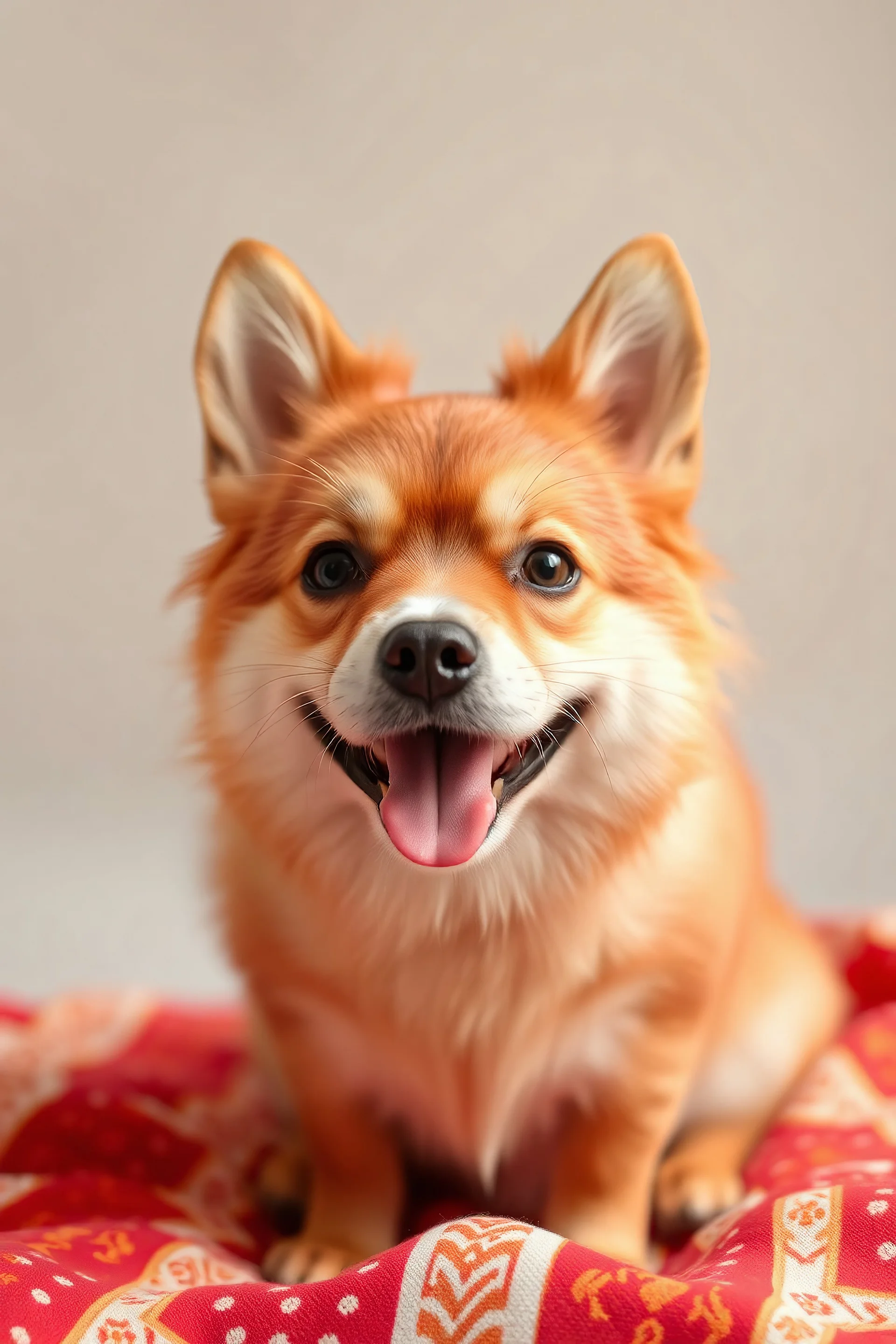 un camaelon con cara de perro