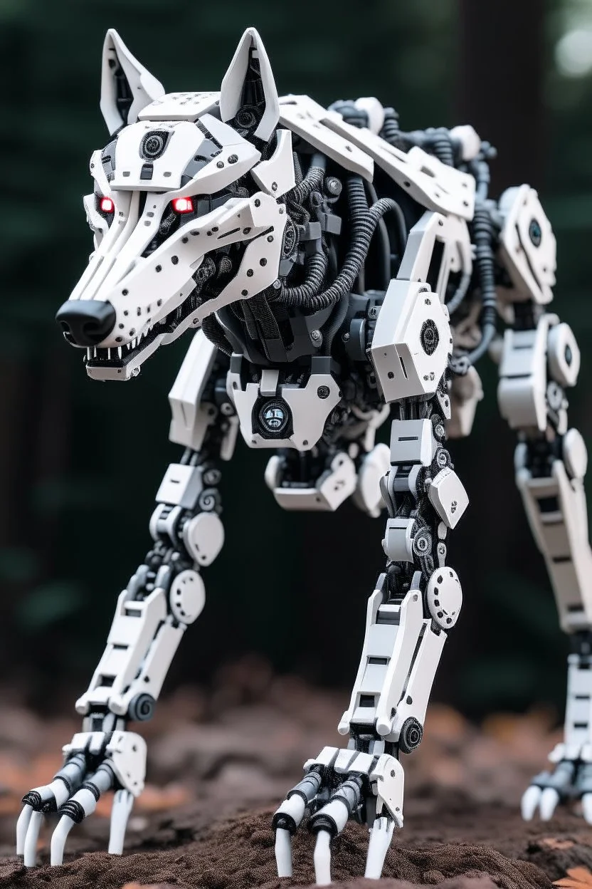 Wolf biotic robot